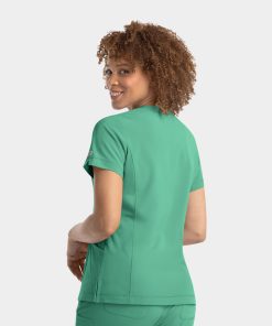 Alternative view of Women's Notched Neck Top | 4802