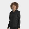 Epic by IRG 4812 WomensZipJacket Black BLK 01 IRG Scrubs