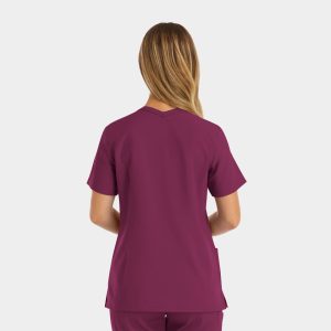 Alternative view of Women's Double V-Neck Top | 5001