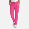Momentum by Maevn 5091 WomensFullElasticPullonPant HotPink HPK 01 Maevn Scrubs