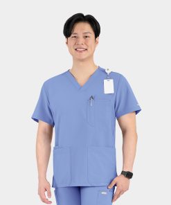 Men's 3-Pocket V-Neck Top | 5802