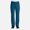 Momentum by Maevn 5891 MensFlyFrontCargoPant CaribbeanBlue CRB 01 Maevn Scrubs