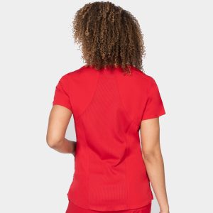 Alternative view of Women's V-Neck Scrub Top | 1084