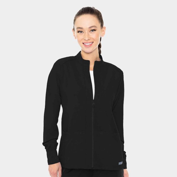 Buy MC Insight Zip Front Warm-Up With Shoulder Yokes | MC2660
