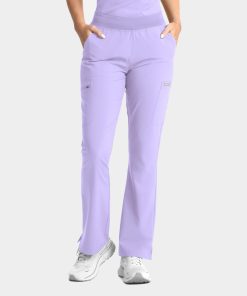 Women's Full Elastic Band Flare Leg Pant | 5093