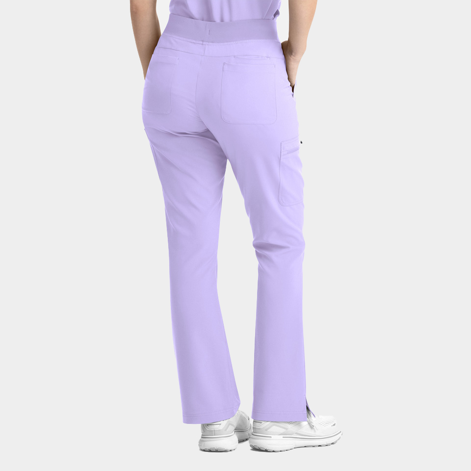 Momentum-by-Maevn_5093-WomensFullElasticBandFlareLegPant-Lavender-LVR-02-Maevn-Scrubs Momentum by Maevn 5093 WomensFullElasticBandFlareLegPant Lavender LVR 02 Maevn Scrubs