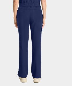 Alternative view of Mid Rise Drawstring Straight Leg Tall | HH153T