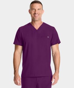 Men's 1-Pocket V-Neck Top | HH758
