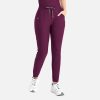 Embrace by Maevn 2902 Mia TaperedLegPant Wine WIN 01 Maevn Scrubs