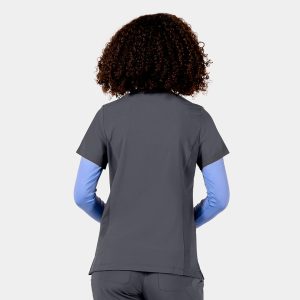 Alternative view of Women's V-Neck Top | 4801
