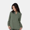 Tempo Womens Zip Jacket T301 Olive OLV 01